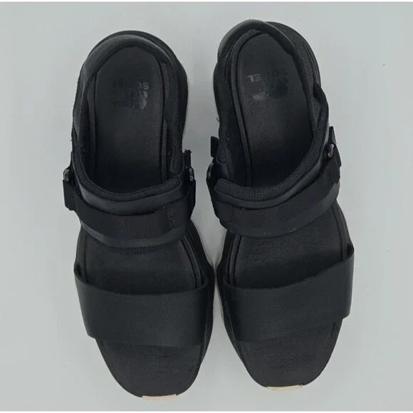 Sorel Kinetic Impact Slingback Sandals Women’s Size 10 Platform Block Heel Shoes - Picture 7 of 10